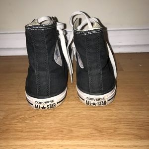 Black Converse (high top)